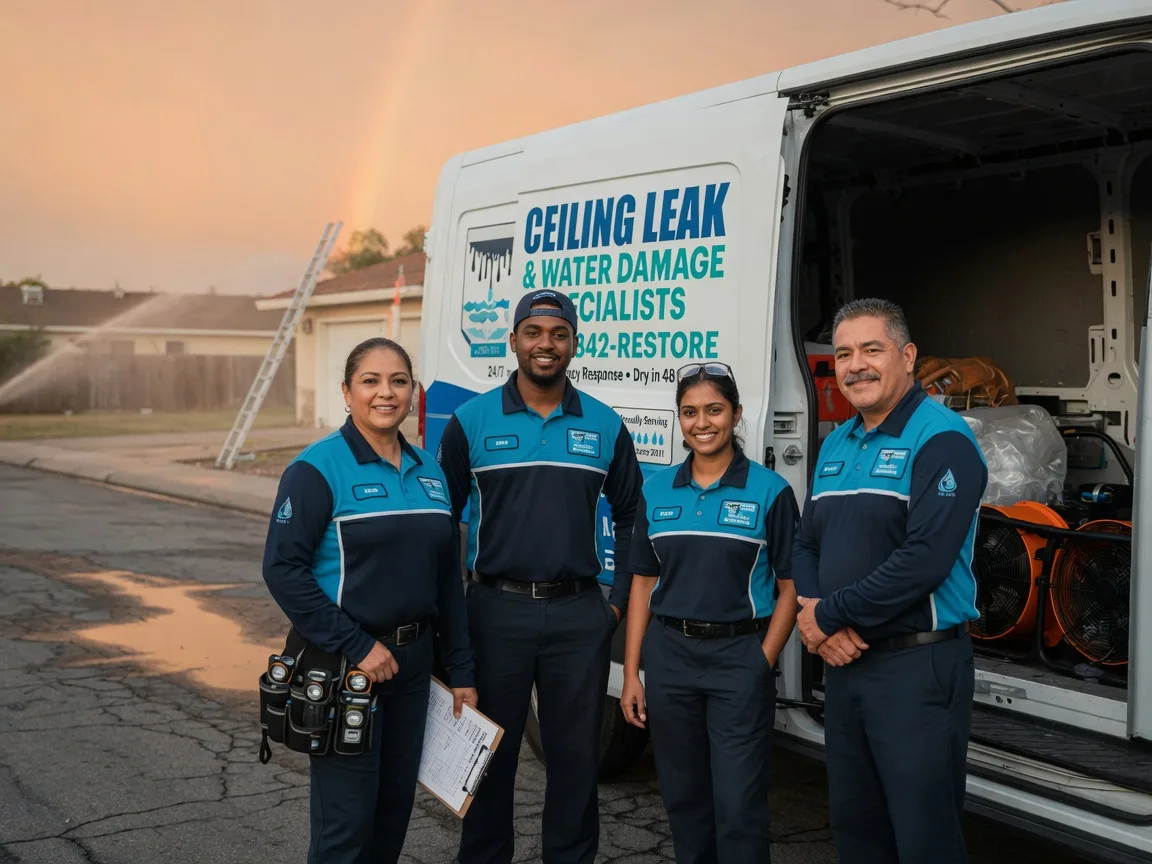 Ceiling Leak Cleanup company in Prairieville, LA